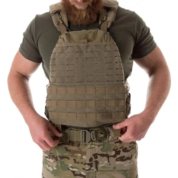 5.11 - TacTec Plate Carrier Inkl. Vægtpladesæt 9 Kg - Billede 8