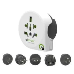 Q2Power - QPLUX 5-i-1 Rejseadapter
