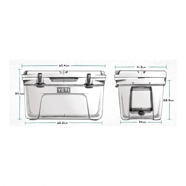 YETI - Tundra 45 Køleboks 31L Rescue Red - Billede 2