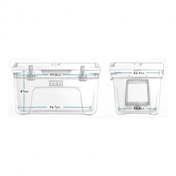 YETI - Tundra 45 Køleboks 31L Rescue Red - Billede 3