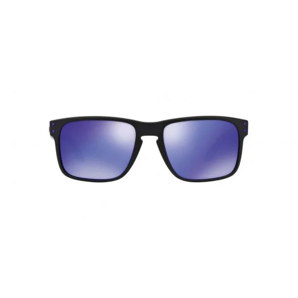 OAKLEY - Holbrook Solbrille Violet Iridium Julian Wilson Signature Matte Black - Billede 2